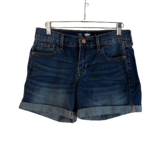 Old Navy Pants - Old Navy Cuffed Jean Denim Shorts Size 4
